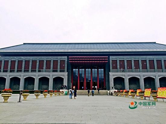 遵义会议纪念馆外景。