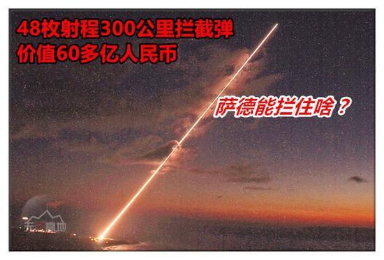 价值60多亿人民币 48枚射程300公里拦截弹 萨德能拦住啥