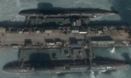 海外媒体发表的093攻击核潜艇改进型，似乎配备了垂直发射系统