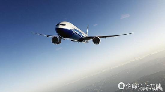 图：波音777。发动机数量减半带来的性能和成本优势极大