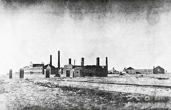 　　设于长春孟家屯的“第100细菌部队”旧照。资料图片