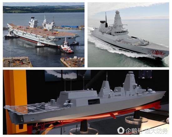 　　建造主力作战舰艇已经快把英国海军给掏空了