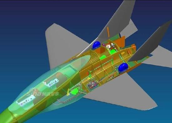 乌克兰公布的新战机LBL。外形上很接近双垂尾版的洪都L-15