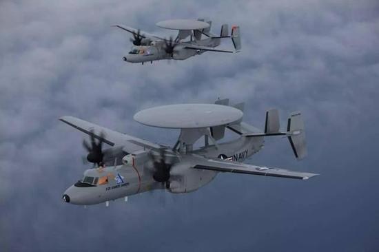 △E-2D预警机是一体化防空火力控制系统的重要节点