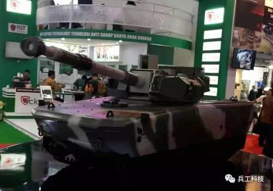 　　图注：MMWT中型坦克