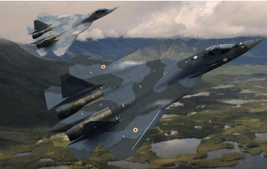 俄印在T-50基础上研发的FGFA