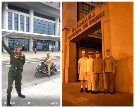 在事件处理过程中，当事人见事情“闹大”了，辩称“想借机出名当‘网红’”，讲“自己也是‘军迷’”……