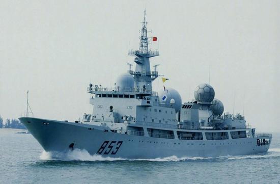 简氏称中国下水新一艘电子侦察船可监视美军演习_手机新浪网
