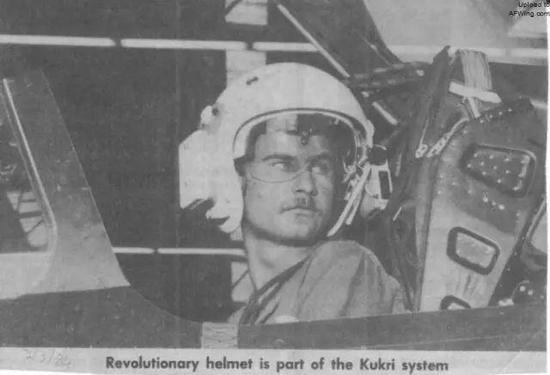 南非的“反曲刀”头盔瞄准具，用于与V3A近距空空导弹配合