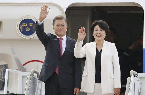 资料图：文在寅出访