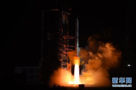 25日凌晨遥感三十号卫星从西昌卫星发射中心发射成功