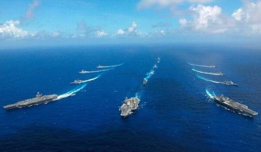 航母战斗群是美军实力和霸权的体现
