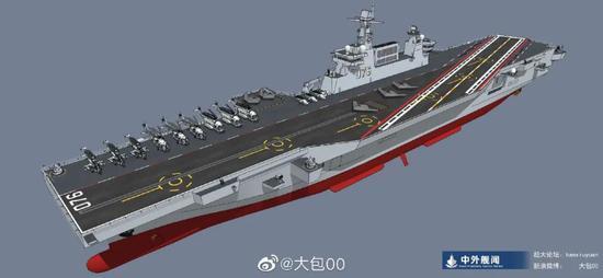 中国或研发076两栖攻击舰尺寸明显放大配隐身舰载机_手机新浪网