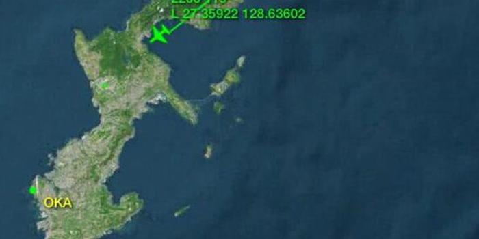 美媒:美国侦察机进东海 疑似绕飞中国油气田5