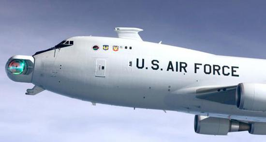 图片：美国空军ABL激光攻击机。