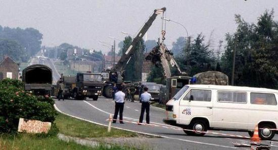 ▲坠毁的米格23