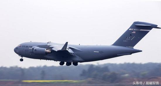 C17在快速猛禽计划中扮演保姆角色