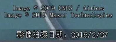 （图为2016年2月27日相对正常的卫星图）