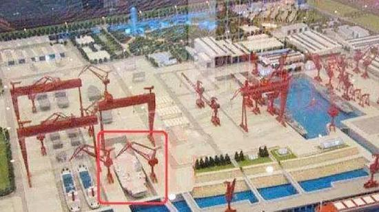  资料图：造船厂效果图