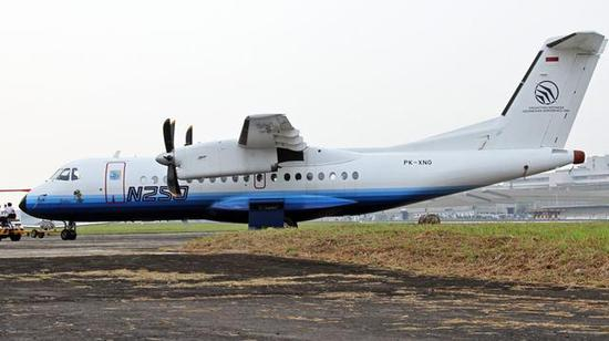 图为印尼航空航天公司的N-250支线客机原型机。