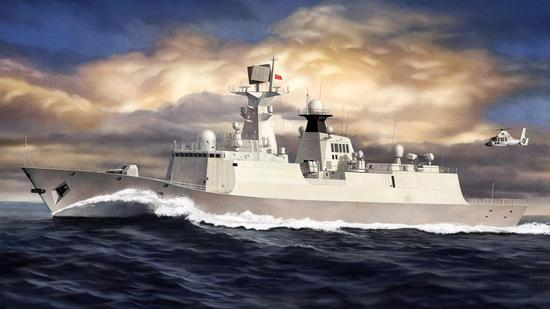 图片：对于中国来说054A已经是下饺子的战舰，提供给巴铁正好合适。