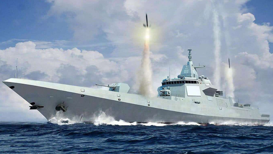 055将为中国航母提供全方位保护，这是此前的052D无法做到的。（资料图）