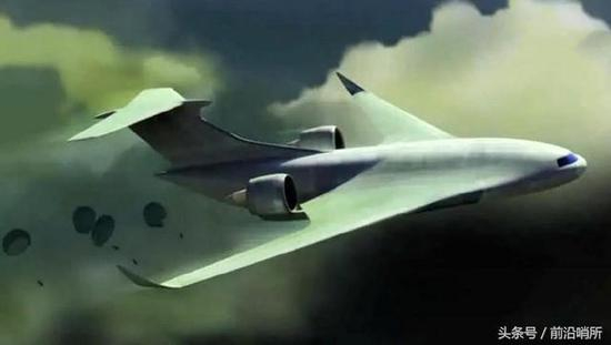隐身无人运输机概念图