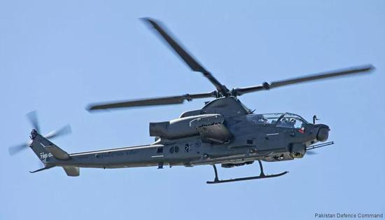 ▲&nbsp;AH-1Z目前已经涂掉了“巴基斯坦陆军”的标记