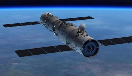 中国空间站天宫2号，也处于印度太空垃圾的威胁下飞行