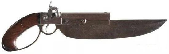 ▲古代的匕首枪