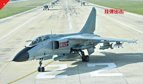 图片：中国海军的歼轰-7A