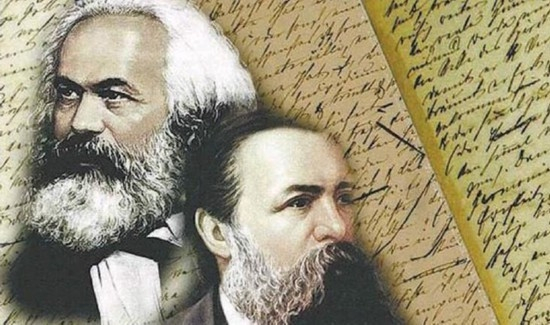 马克思与恩格斯（资料图）