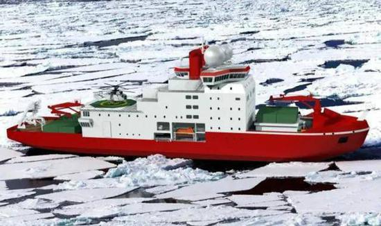 （“雪龙2号”强大的破冰能力为其提供了全球无限航区的航行能力）