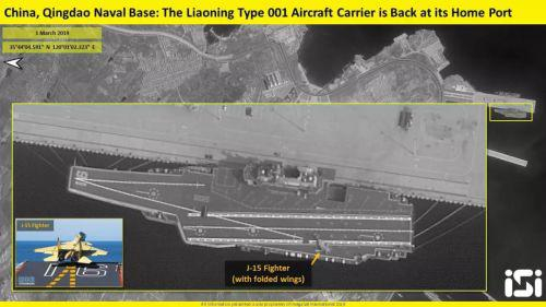 ▲ “辽宁”舰也是休息了好长时间了