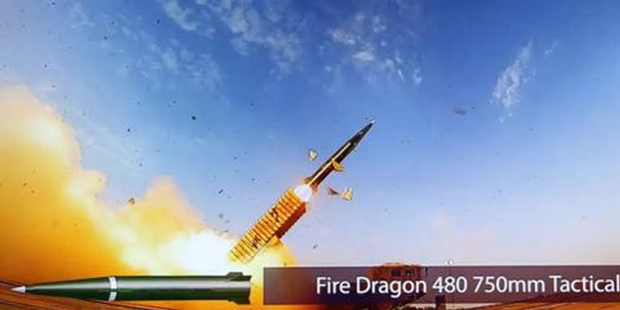 中国新型火龙480导弹亮相 可由火箭炮发射突防能力强