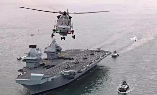 英国新航母前往美国访问并起降F-35B
