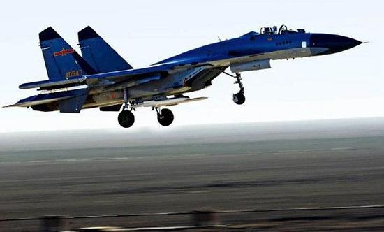 经过升级，具备发射R-77导弹能力的歼-11战斗机