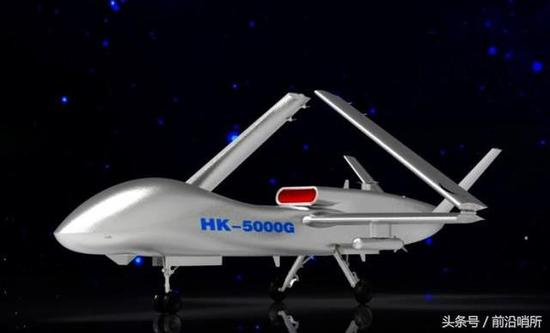 HK-5000G新型固定翼舰载无人机