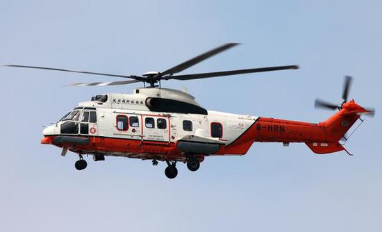 图为香港政府飞行服务队的AS532，该机已安全服役数十年。