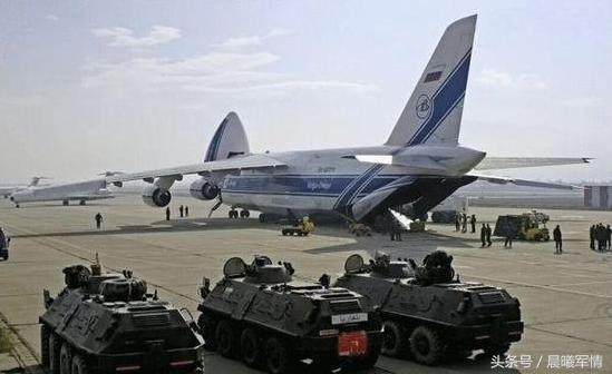 安124重型运输机在叙利亚战争中发挥了重要作用