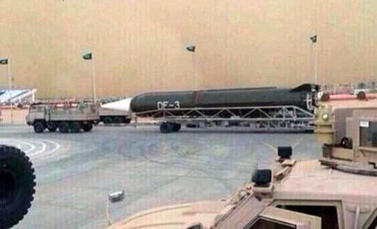 图为东风-3导弹