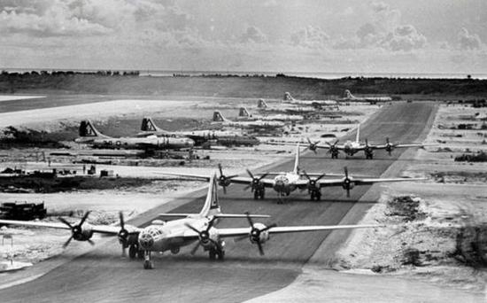 B29“超级空中堡垒”轰炸机的基地