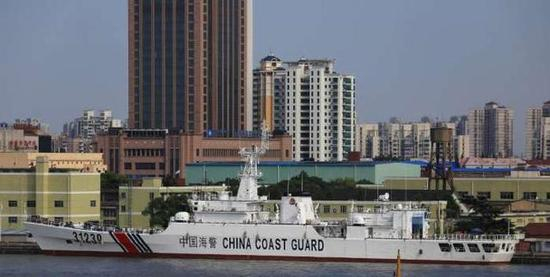 四、江卫级护卫舰也出现了海警型号