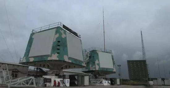 疑似055雷达陆基测试