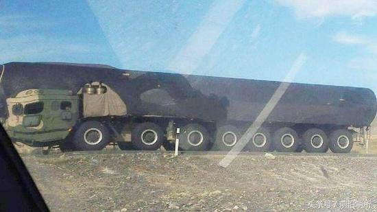资料图：东风-41洲际导弹