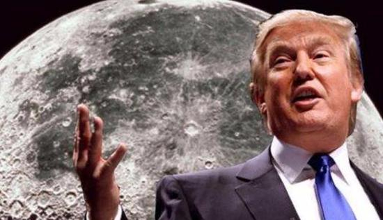 图为美国总统特朗普