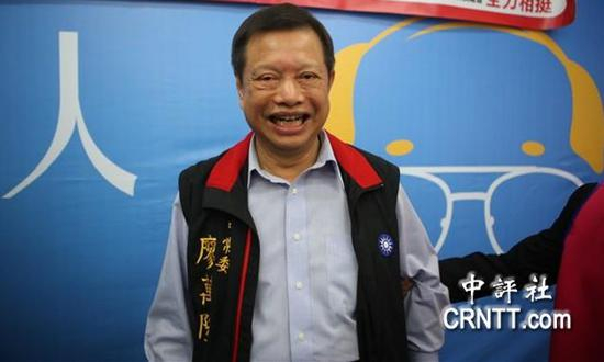 福建漳州台商协会会长廖万隆。（来源：香港中评社）