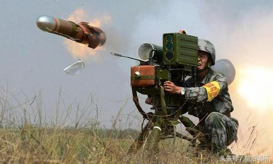 资料图：中国反坦克导弹