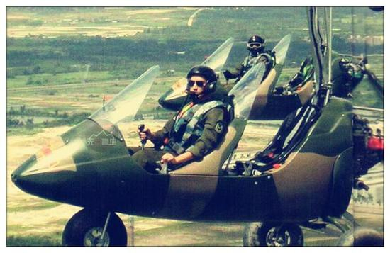 外军也曾试驾过中国的旋翼机