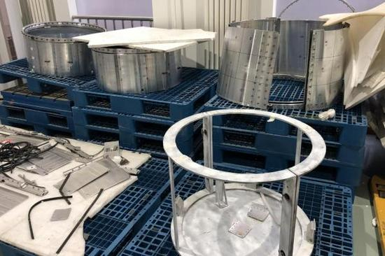 级间段分离试验样品